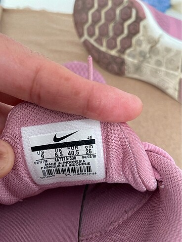 40,5 Beden Orjinal nike