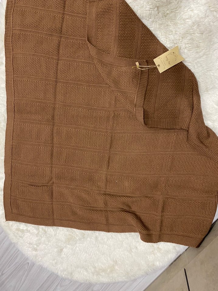 Pembe Örgü Çocuk Battaniyesi - Görsel 4