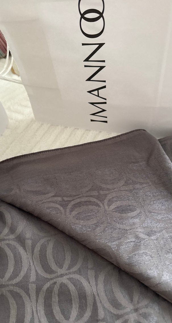 Antrasit imannor Kadın Şal - Görsel 4