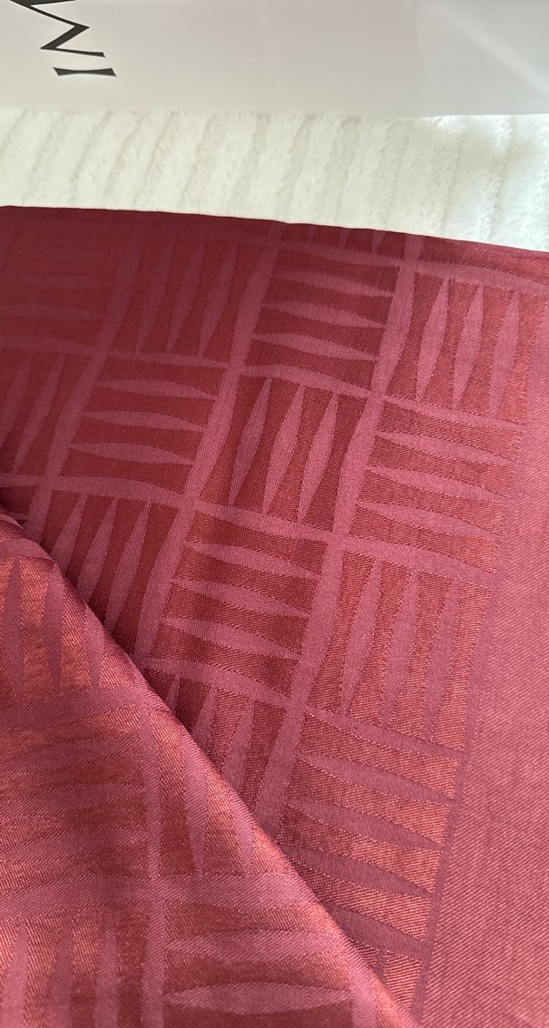 Bordo imannor Kadın Şal - Görsel 5