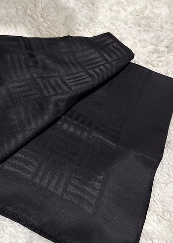 Siyah imannor şal - Görsel 4