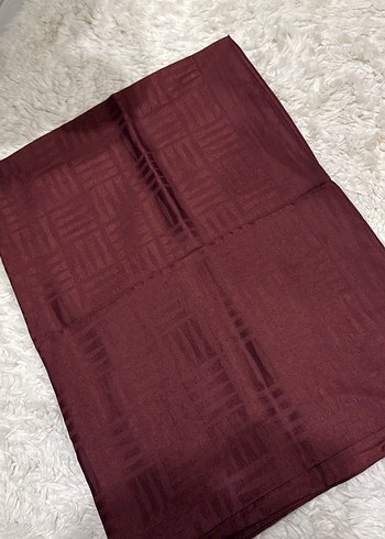 Orjinal bordo imanoor şal - Görsel 3