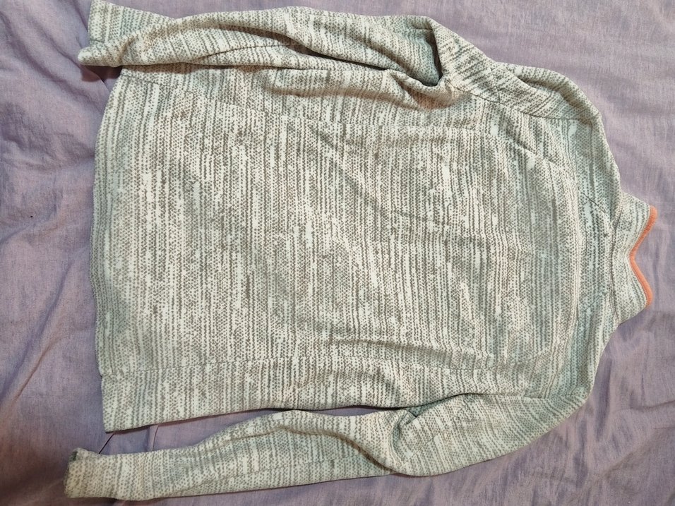 Gri Boğazlı Kadın Kazak - Görsel 2