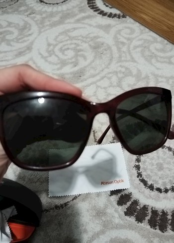 Bordo INESTA Marka Güneş Gözlüğü - Görsel 4