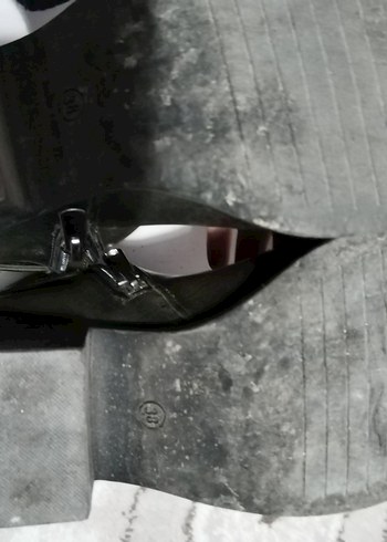 Kadın Haki renkte Deri Topuklu Botlar - Görsel 5