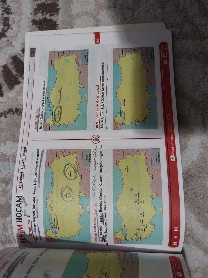 KPSS 2020 Coğrafya Video Ders Notları Kitabı - Görsel 2