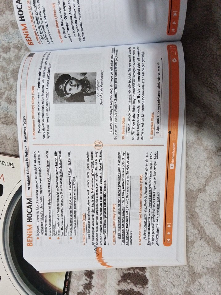 KPSS 2020 Tarih Video Ders Notları Kitabı - Görsel 2