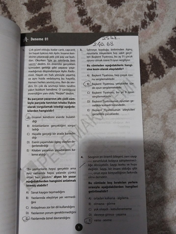 KPSS 2020 Türkçe 30 Deneme Kitabı - Görsel 2