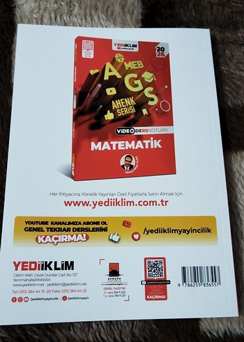 MEB AGS Sayısal Yetenek Soru Bankası 2026 - Görsel 2