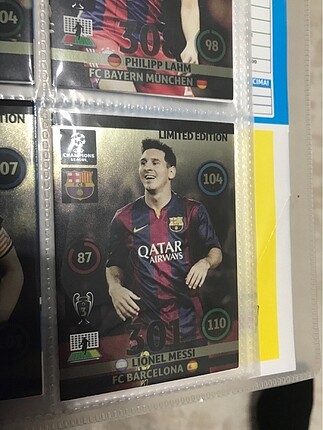 200 adet kart (LİMİTED MESSİ HEDİYE)