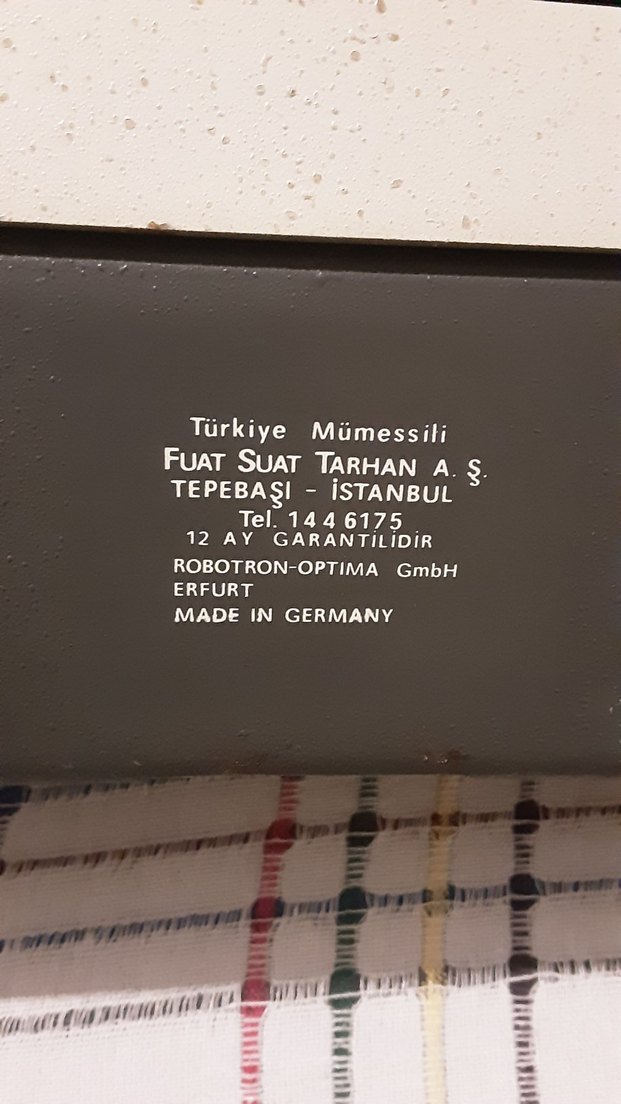 Beyaz Optima Daktilo alman malı - Görsel 5