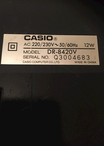 Beyaz Renkli Hesap Makinesi Klavyesi - Görsel 3