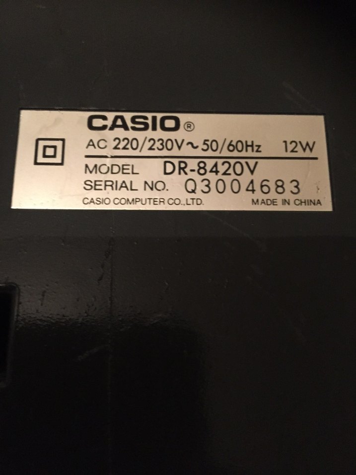 Beyaz Renkli Hesap Makinesi Klavyesi - Görsel 3