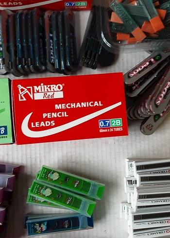 Kurşun Kalem Ucu, 400 paket tanesi 5 tl toplu satılıktır - Görsel 14