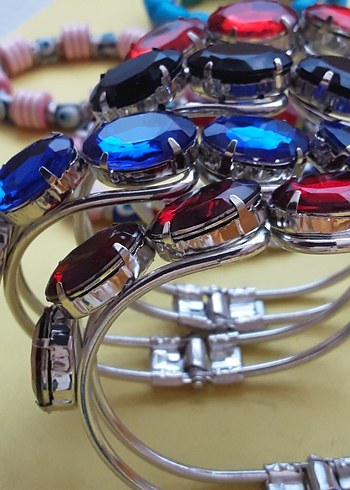 Renkli Boncuklu Bohem Kadın Bileklik toplu satılıktır - Görsel 4