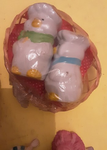 ördek tuzluk aşçı tuzluk porselen sıfır ürünlerdir. hediyeleri - Görsel 2