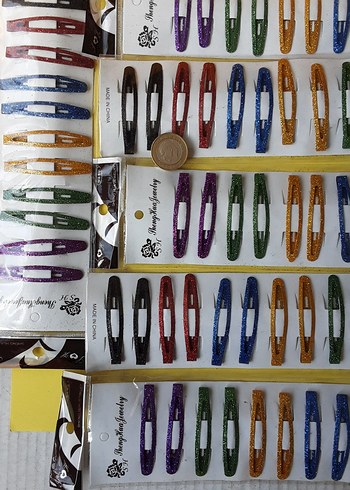 Renkli Desenli Çocuk Toka hepsi 180 tl - Görsel 3