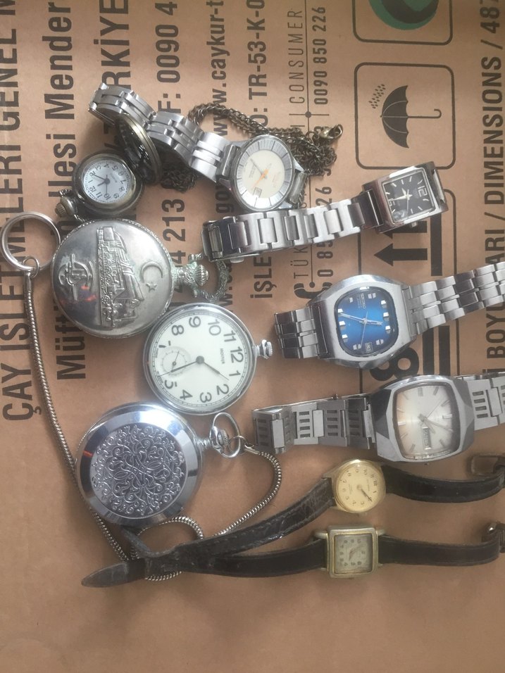 Vintage Molnija Cep Saati kurmalı - Görsel 5