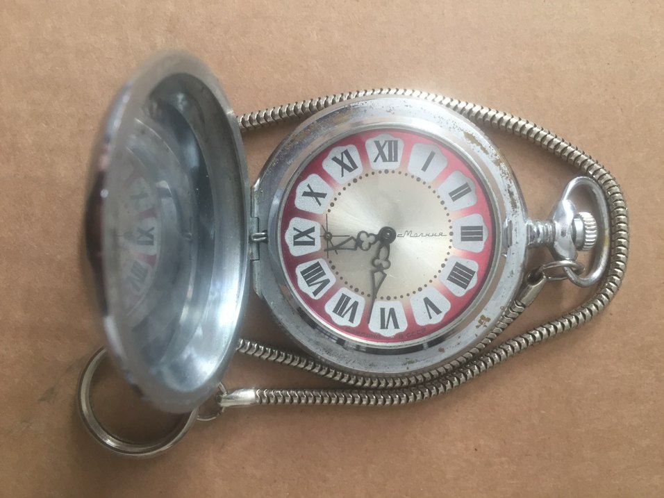Vintage Molnija Cep Saati kurmalı - Görsel 3