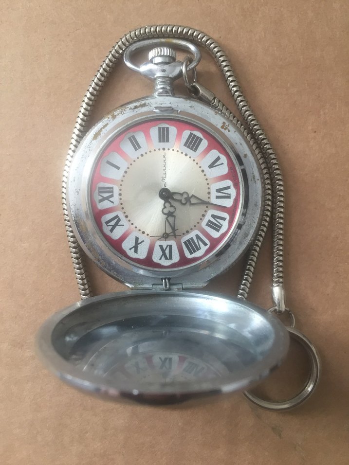 Vintage Molnija Cep Saati kurmalı - Görsel 4