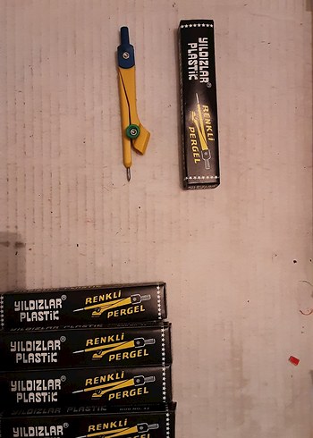 Renkli Pergel tane 25 tl - Görsel 5