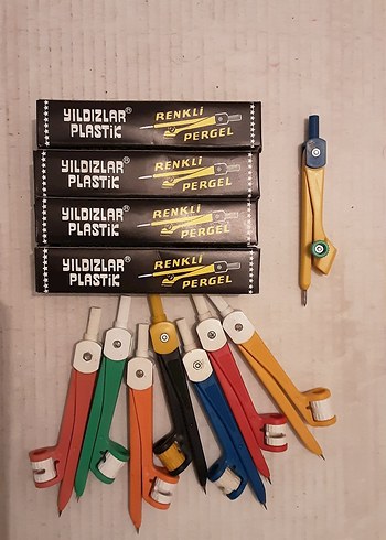 Renkli Pergel tane 25 tl - Görsel 6