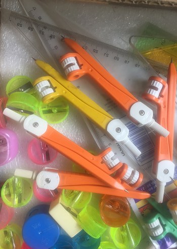 Renkli Pergel tane 25 tl - Görsel 2