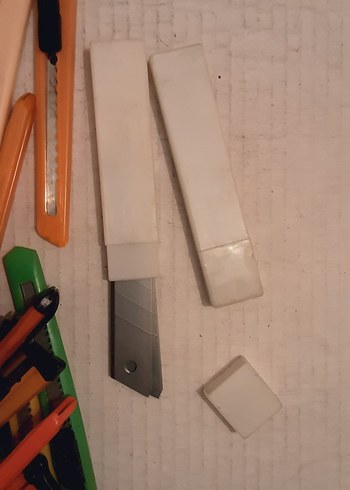 Renkli Maket Bıçakları 50 adet - Görsel 6