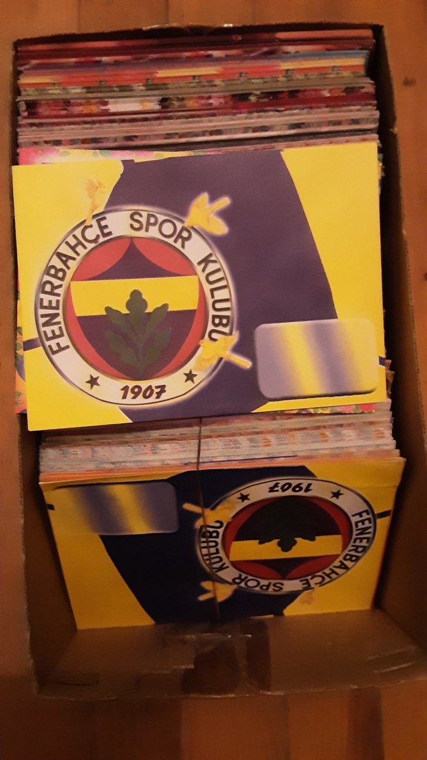 zarflar, gs fb tanesi 1 tl toplu satılıktır - Görsel 3