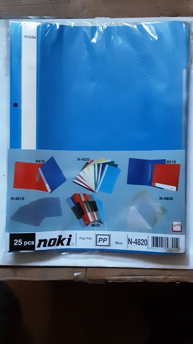 Noki 4 renk Plastik Dosya 25'li Paketler, tanesi 10 tl - Görsel 3