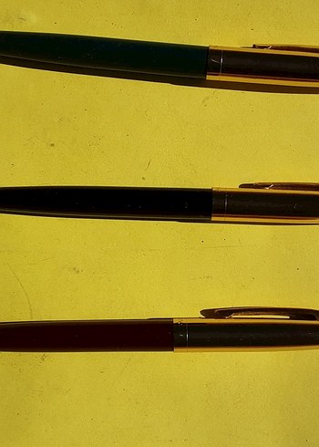 Metal Kaplamalı Çok Renkli dolma Kalem Seti - Görsel 10