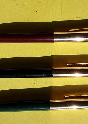 Metal Kaplamalı Çok Renkli dolma Kalem Seti - Görsel 2