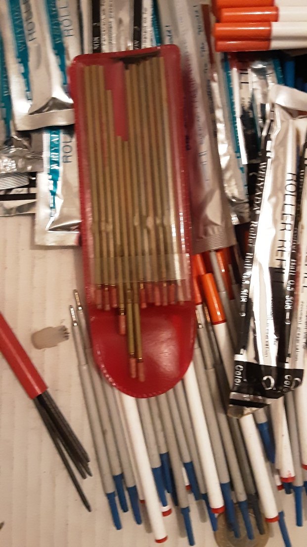 Pensan Mavi Roller Kalem Kartuşu refil yedek uçlar 3 renk - Görsel 5