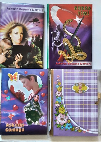 Askerin Boyama Defteri ve Günlüğü Seti - Görsel 11