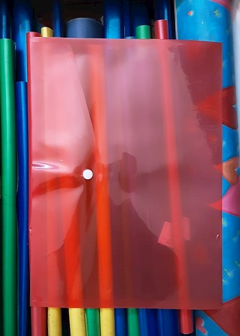 Renkli Kapaklı a4 karton dosya lastikli - Görsel 4