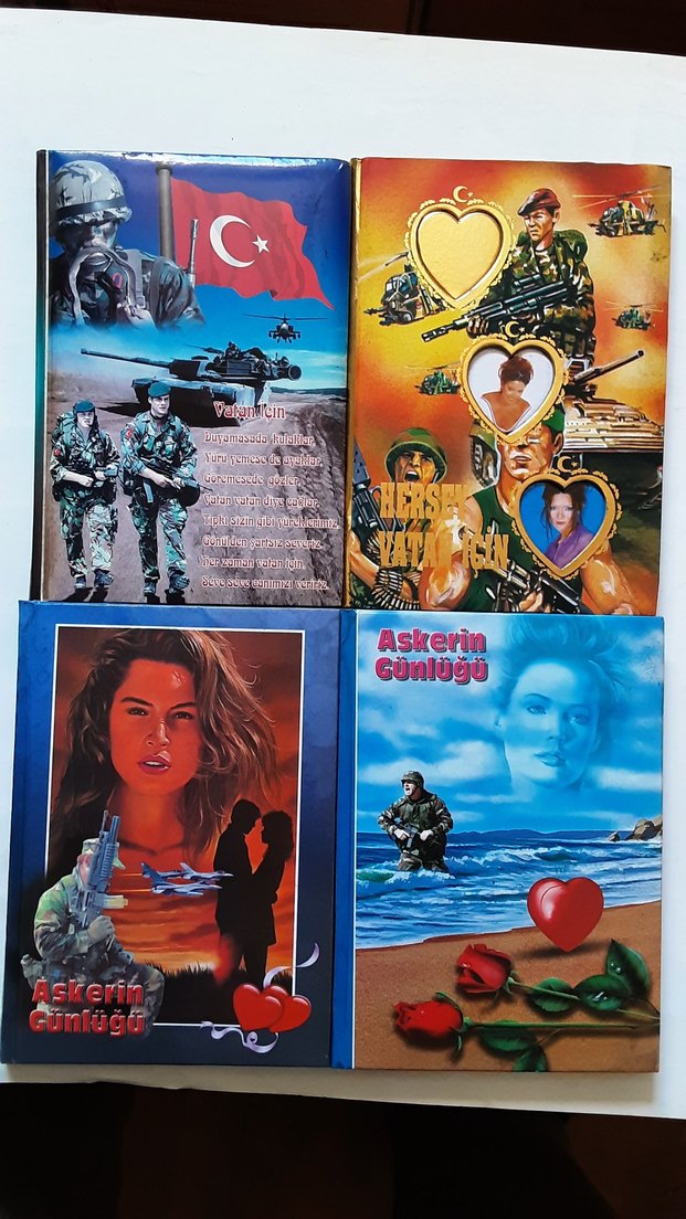 Asker Temalı hatıra defterleri - Görsel 4