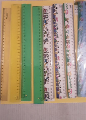 cetvel çeşitleri Renkli Geometri Ölçüm Seti toplu satılıktır - Görsel 13