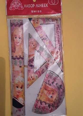 cetvel çeşitleri Renkli Geometri Ölçüm Seti toplu satılıktır - Görsel 7