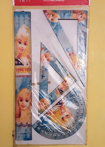 cetvel çeşitleri Renkli Geometri Ölçüm Seti toplu satılıktır - Görsel 10