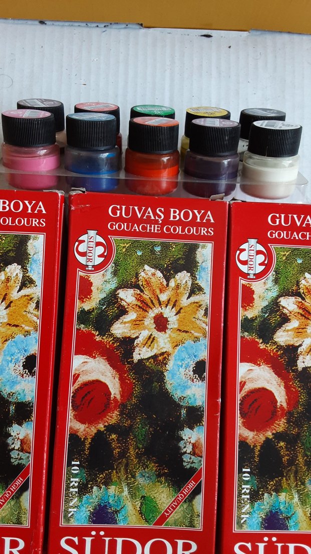 Südor Guaj Boya Seti - Çok Renkli ve turcan marka - Görsel 2