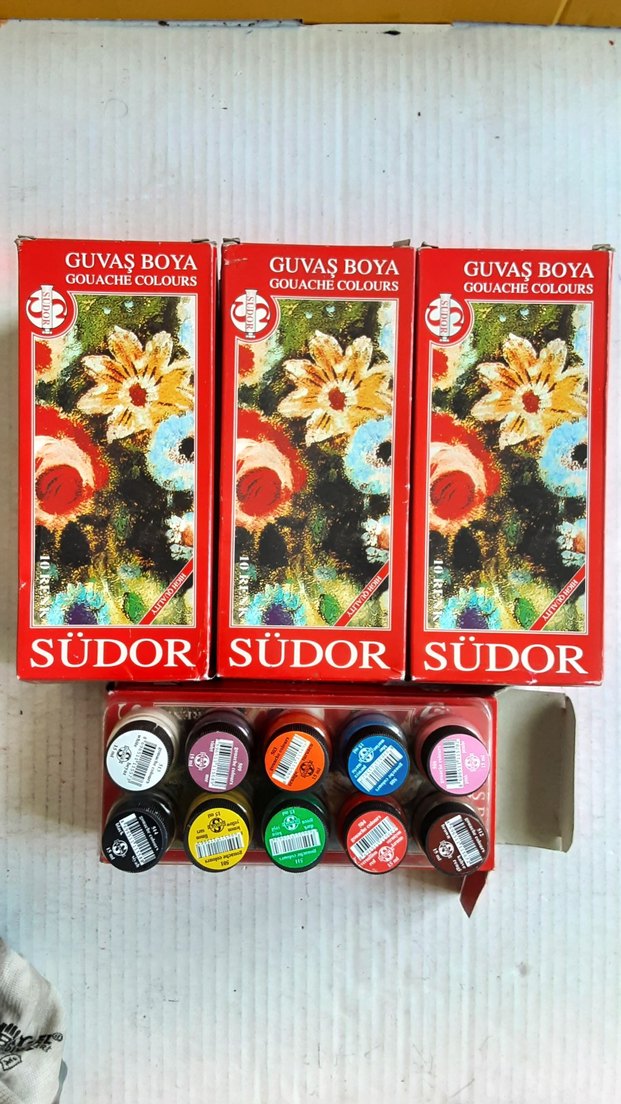 Südor Guaj Boya Seti - Çok Renkli ve turcan marka - Görsel 4