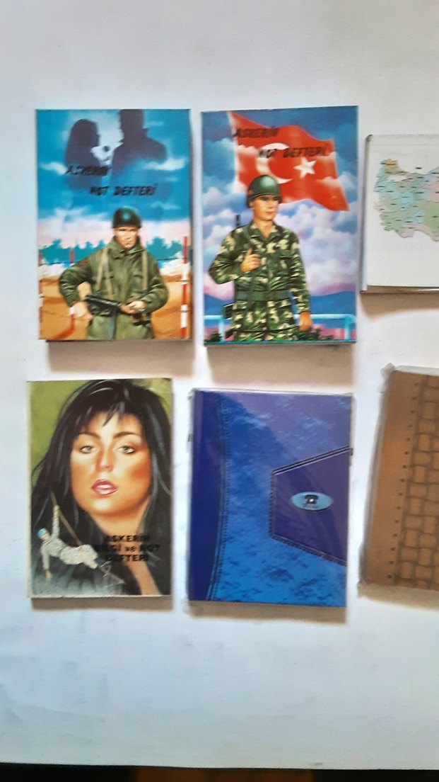 hatıra defterleri, asker defterleri - Görsel 5