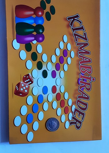 Kızma Birader Oyunu, satranç, dama, tombala - Görsel 4