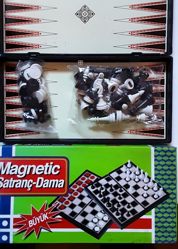 Kızma Birader Oyunu, satranç, dama, tombala - Görsel 5