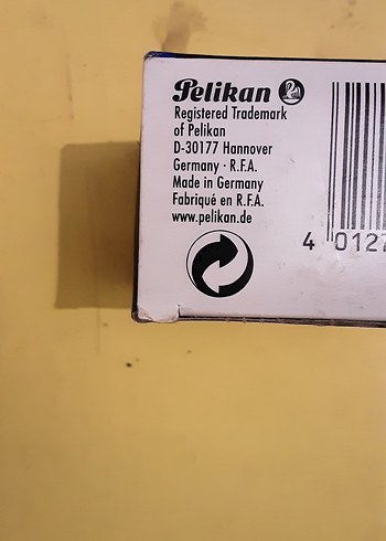 Picador Kırmızı Yıkanabilir Dolmakalem Mürekkebi - Görsel 8