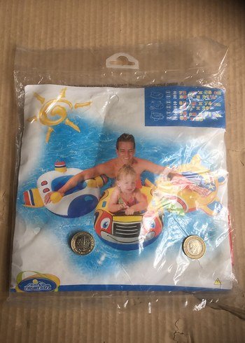 çocuk şişme koltukları 85tl ve yüzme simitleri  195 tl - Görsel 6