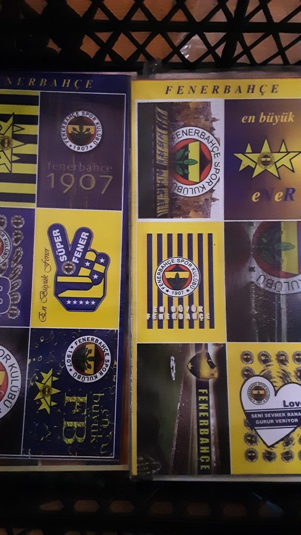 Fenerbahçe,  beşiktaş galatasaray Spor Kulübü Sticker Seti - Görsel 2