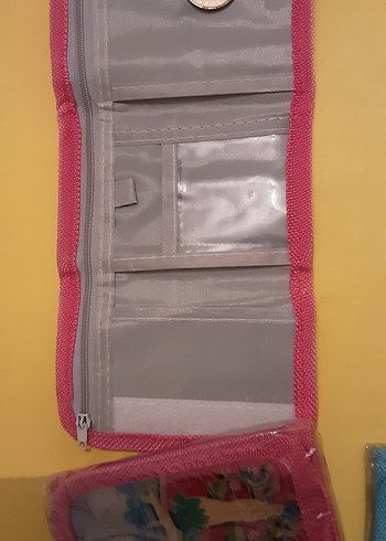 Baskılı Renkli Fermuarlı Kadın çocuk Cüzdanı - Görsel 3