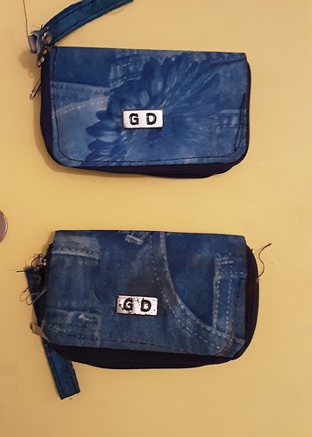 Baskılı Renkli Fermuarlı Kadın çocuk Cüzdanı - Görsel 7