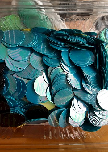 Çok Renkli Yuvarlak süs eşyası - Görsel 6